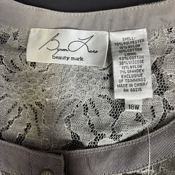 Anthropologie Byron Lars Beguile Plus 18 Cocktail Dress Wedding Special Even NWT - Picture 8 of 13